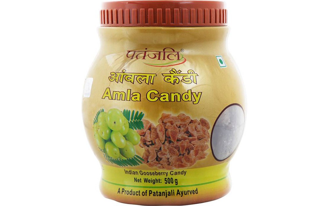Patanjali Amla Candy    Plastic Jar  500 grams